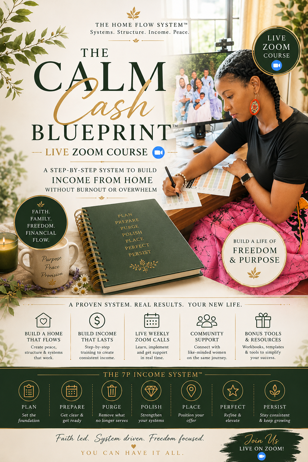 The Calm Cash Blueprint™ Live Zoom Course